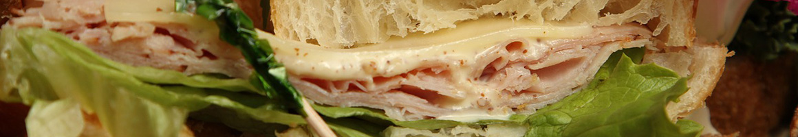 Eating American (Traditional) Deli Sandwich at Michael's Deli & Seafood Brunswick restaurant in Brunswick, GA.